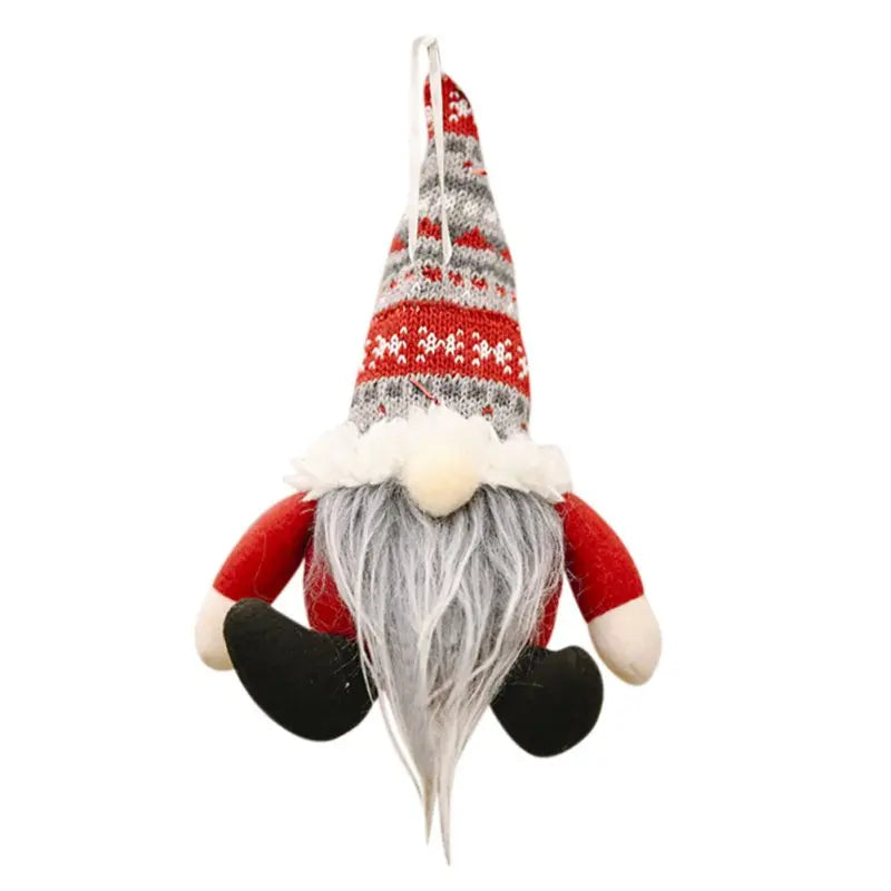 Handmade Swedish Christmas Santa Gnome Plush Doll Holiday Figurines Toy Xmas Home Ornaments Christmas Decoration